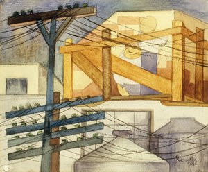 Outdoor Scaffolding by Fermín Revueltas